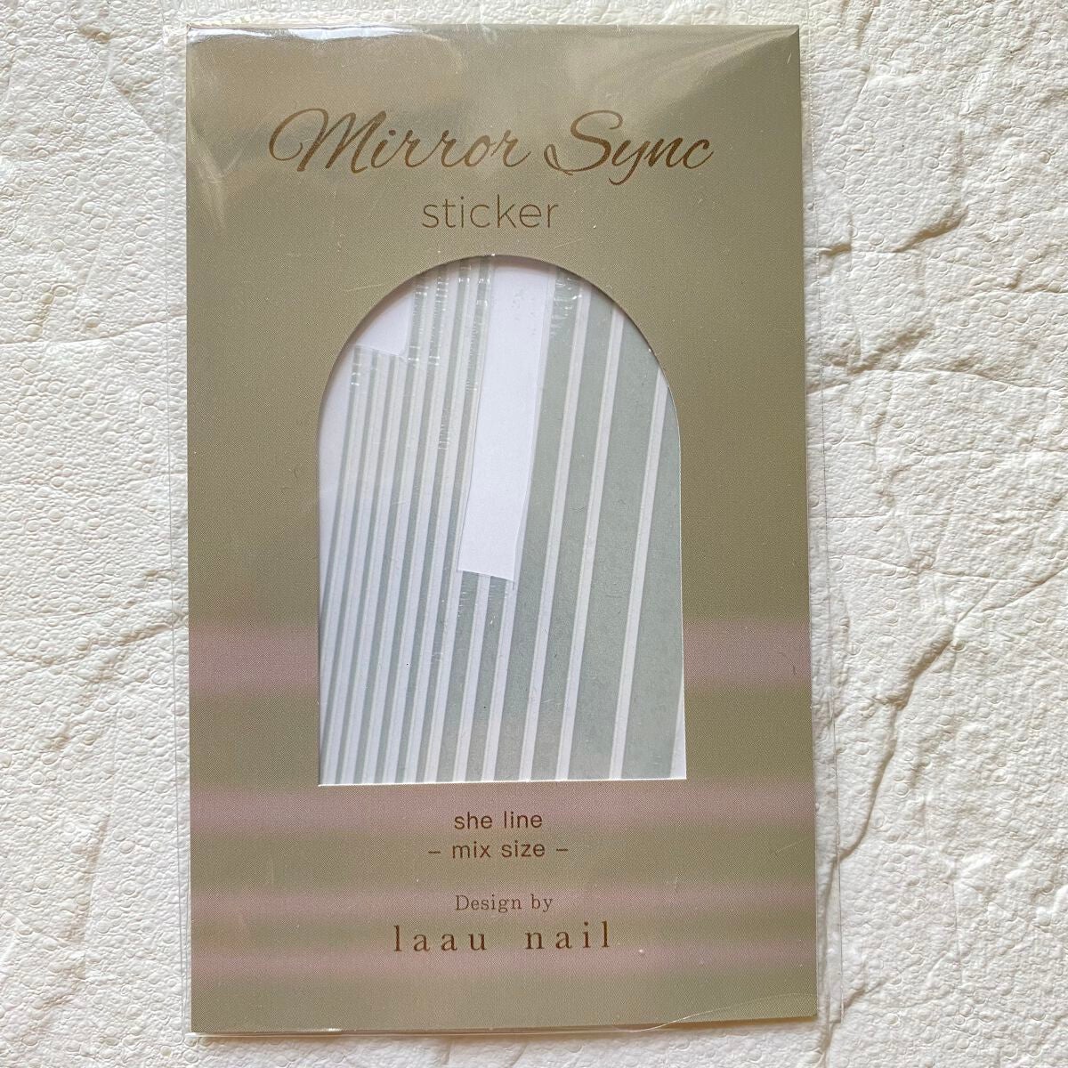 a❤︎フォロバ100% on LIPS 「❤︎おすすめシール❤︎laaunailのミラーシンク。セルフネ..」(3枚目)