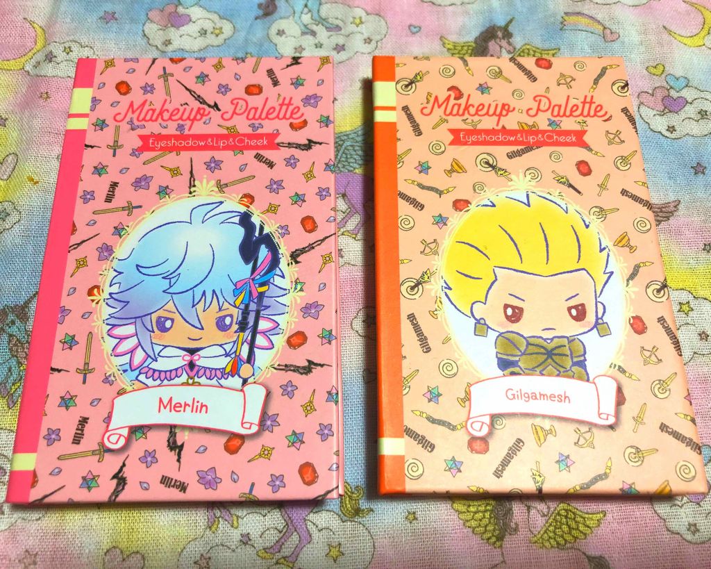 メイク コスメ リップFGO メイクアップパレット(TYPE MOON/FGO PROJECT PROJECT×サンリオ)/ラッキートレンディ/アイシャドウパレットを使ったクチコミ(1枚目)