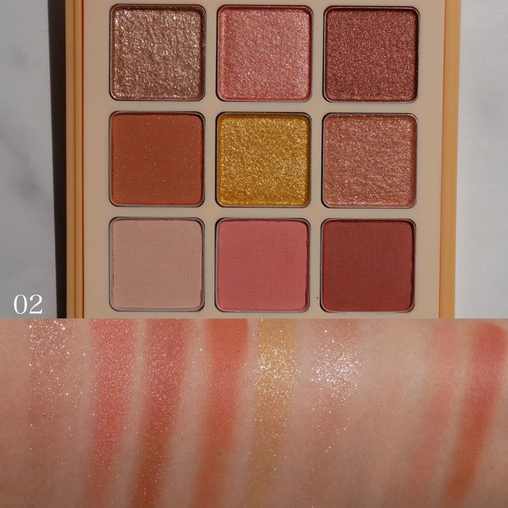 マテリアルカラーパレット/leur charme/アイシャドウパレットを使ったクチコミ(6枚目)