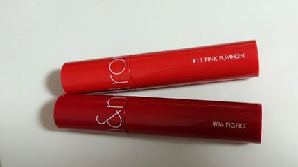 ジューシーラスティングティント/rom&nd/リップティントを使ったクチコミ(1枚目)