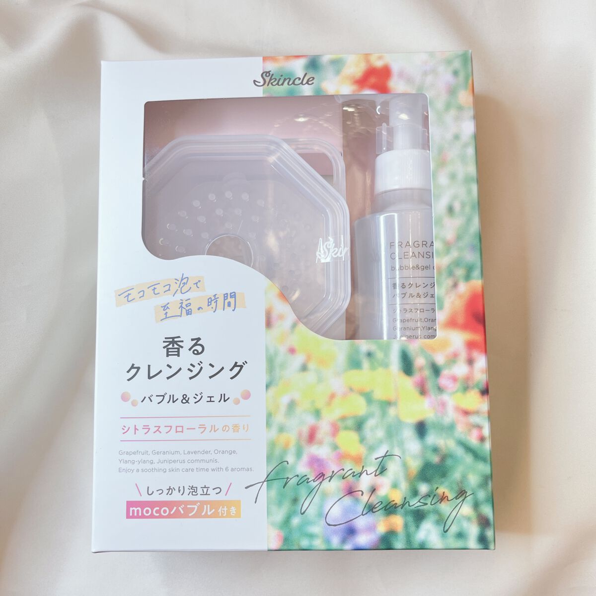 香るクレンジングバブル＆ジェル /スキンクル/クレンジングジェルを使ったクチコミ（2枚目）