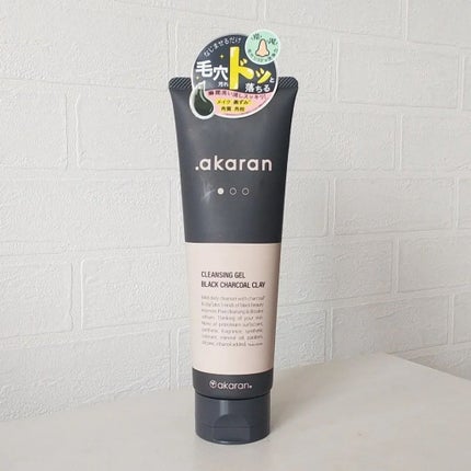 ブラックジェルクレンジング/.akaran/クレンジングジェルを使ったクチコミ(1枚目)