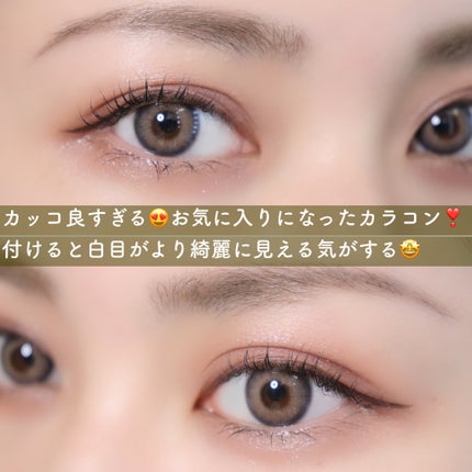 トリッドラブベージュマンスリー (TORRID LOVE BEIGE monthly)/OLOLA/1ヶ月(1MONTH)カラコンを使ったクチコミ(4枚目)