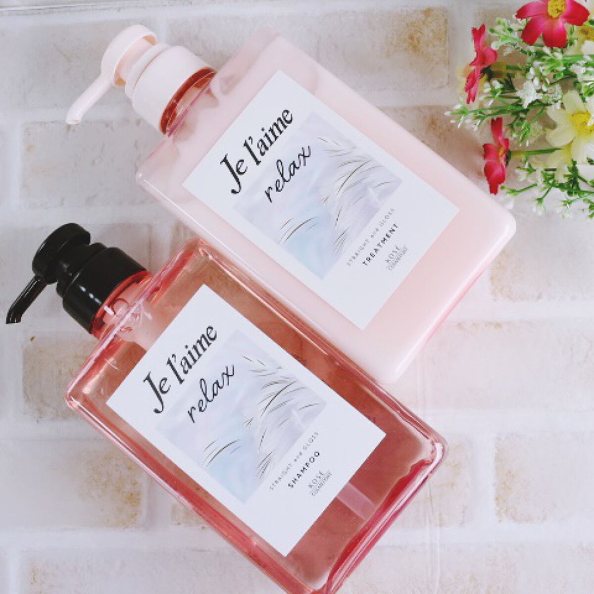 リラックス ミッドナイトリペア シャンプー/ヘアトリートメント (ストレート&グロス)/Je l'aime/市販シャンプーを使ったクチコミ(1枚目)