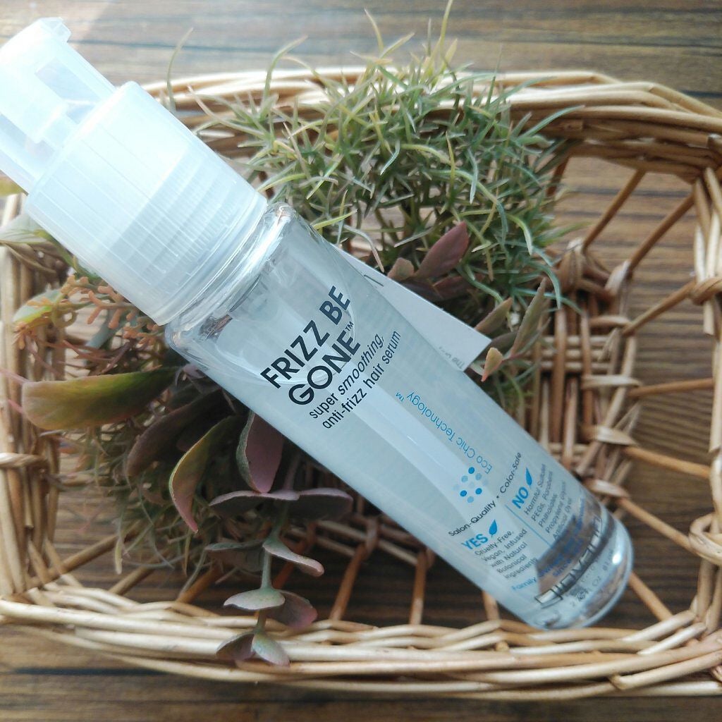 フリッズビーゴーン スムージング ヘアセラム/giovanni/ヘアオイルを使ったクチコミ(1枚目)