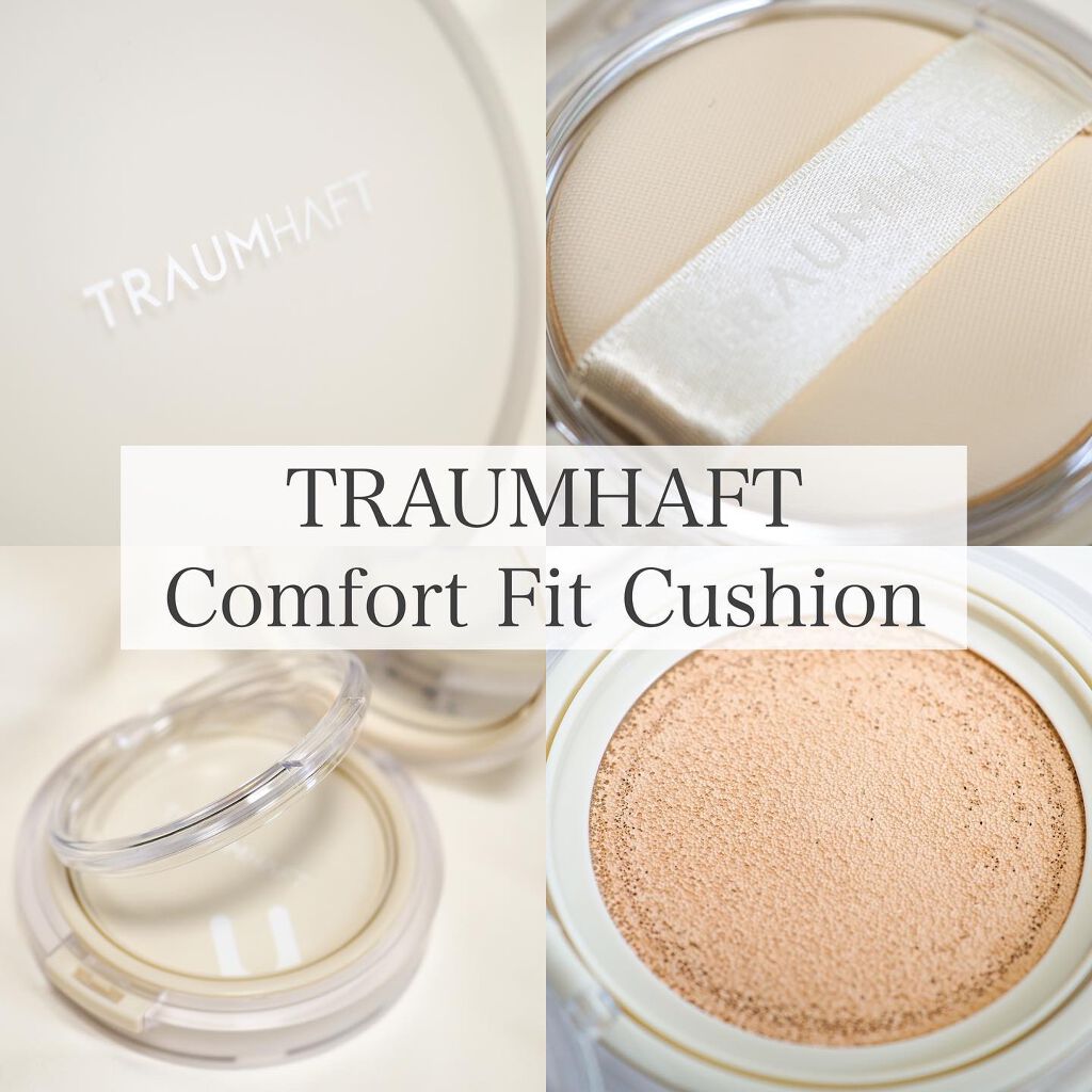 Comfort Fit Cushion /TRAUMHAFT/クッションファンデーションを使ったクチコミ（1枚目）
