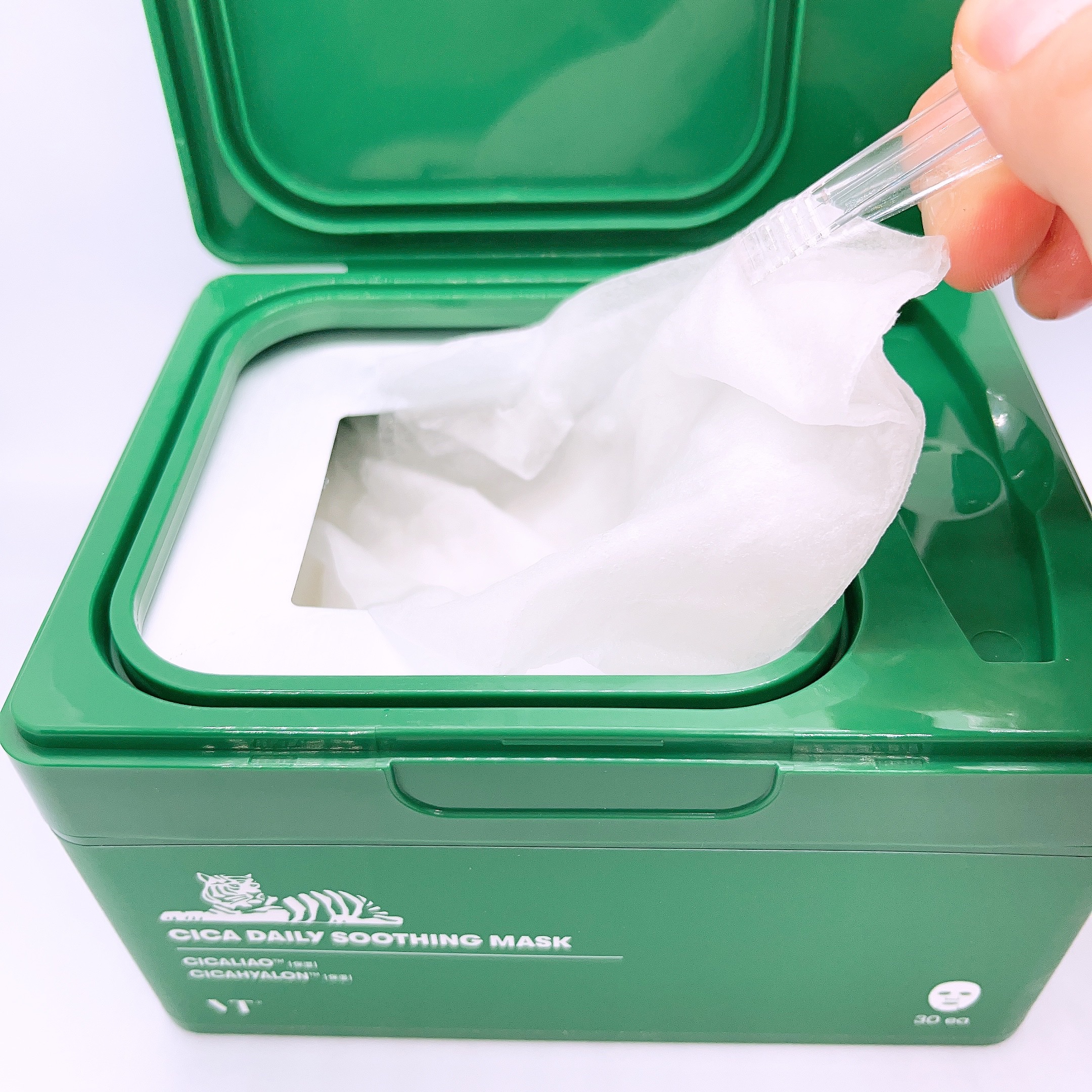 CICA デイリースージングマスク/VT/シートマスク・パックを使ったクチコミ（3枚目）