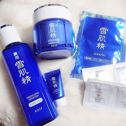 ハーバル ジェル/雪肌精/フェイスクリームを使ったクチコミ(1枚目)