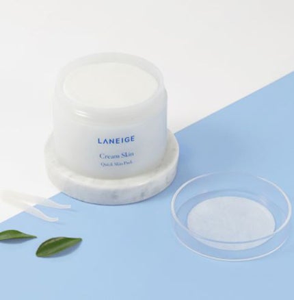 クリームスキン クイックスキンパック/LANEIGE/シートマスク・パックを使ったクチコミ(1枚目)