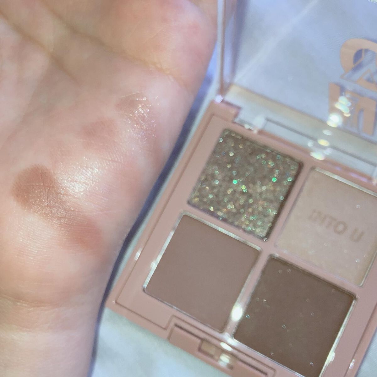 テイスティングライフアイシャドウパレット/INTO U/アイシャドウパレットを使ったクチコミ(4枚目)