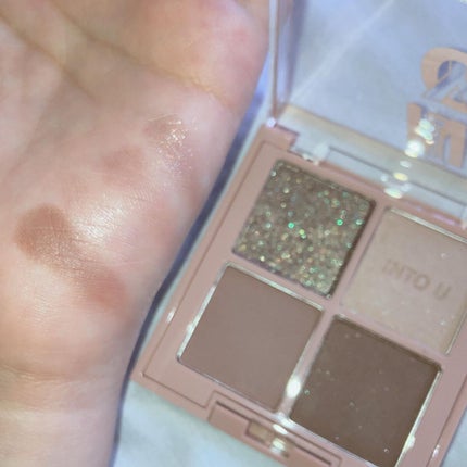 テイスティングライフアイシャドウパレット/INTO U/アイシャドウパレットを使ったクチコミ(4枚目)