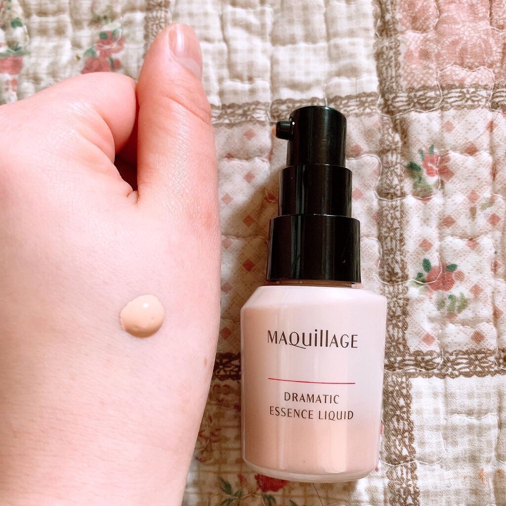 ドラマティックエッセンスリキッド/マキアージュ/リキッドファンデーションを使ったクチコミ（2枚目）