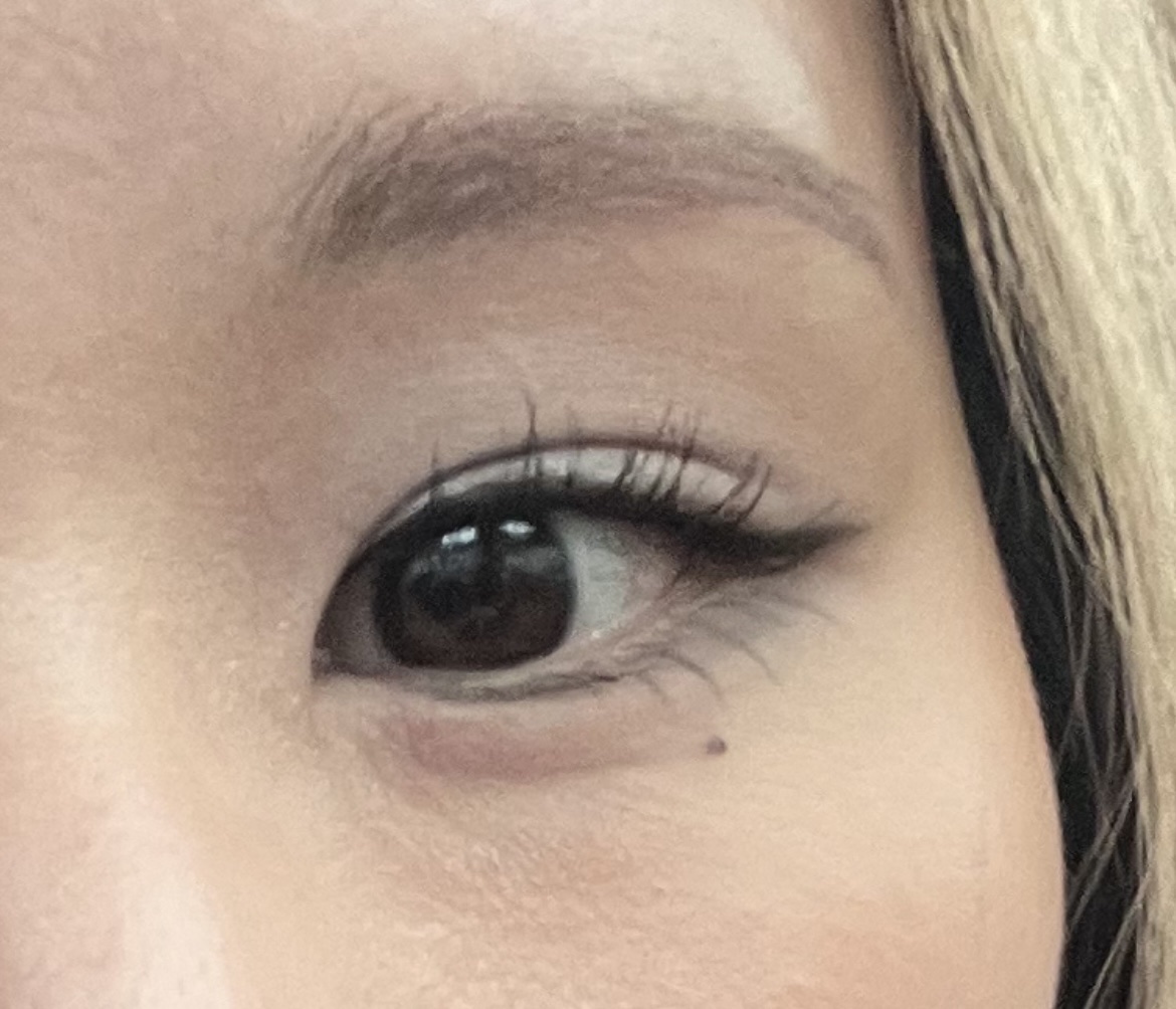 リキッドアイライナーR4 モカグレージュ/ラブ・ライナー/リキッドアイライナーを使ったクチコミ（2枚目）