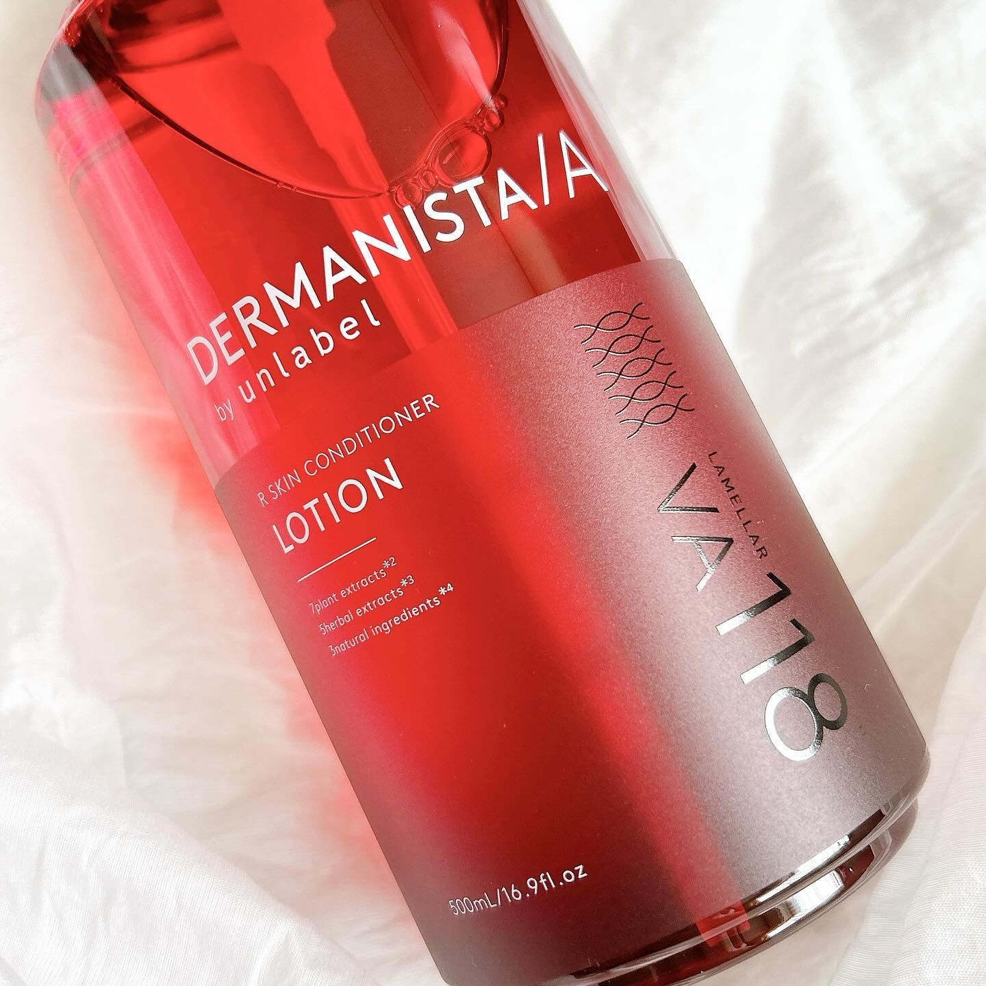 ダーマ二スタ by アンレーベル 超微細＊⁴浸透型＊⁵レチノール誘導体*²配合 スキンコンディショナーローション　　/unlabel/化粧水を使ったクチコミ（2枚目）