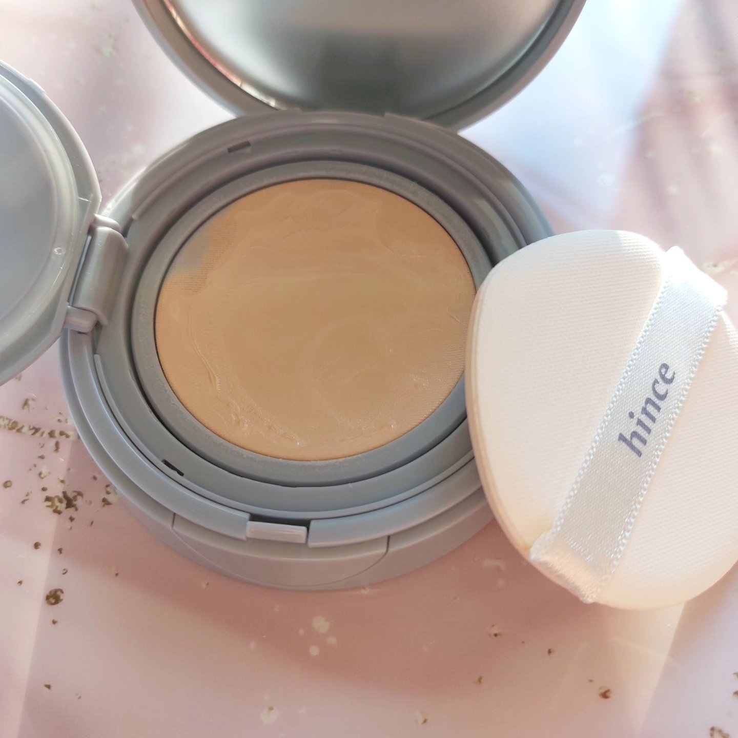セカンドスキンメッシュマットクッション/hince/クッションファンデーションを使ったクチコミ（2枚目）