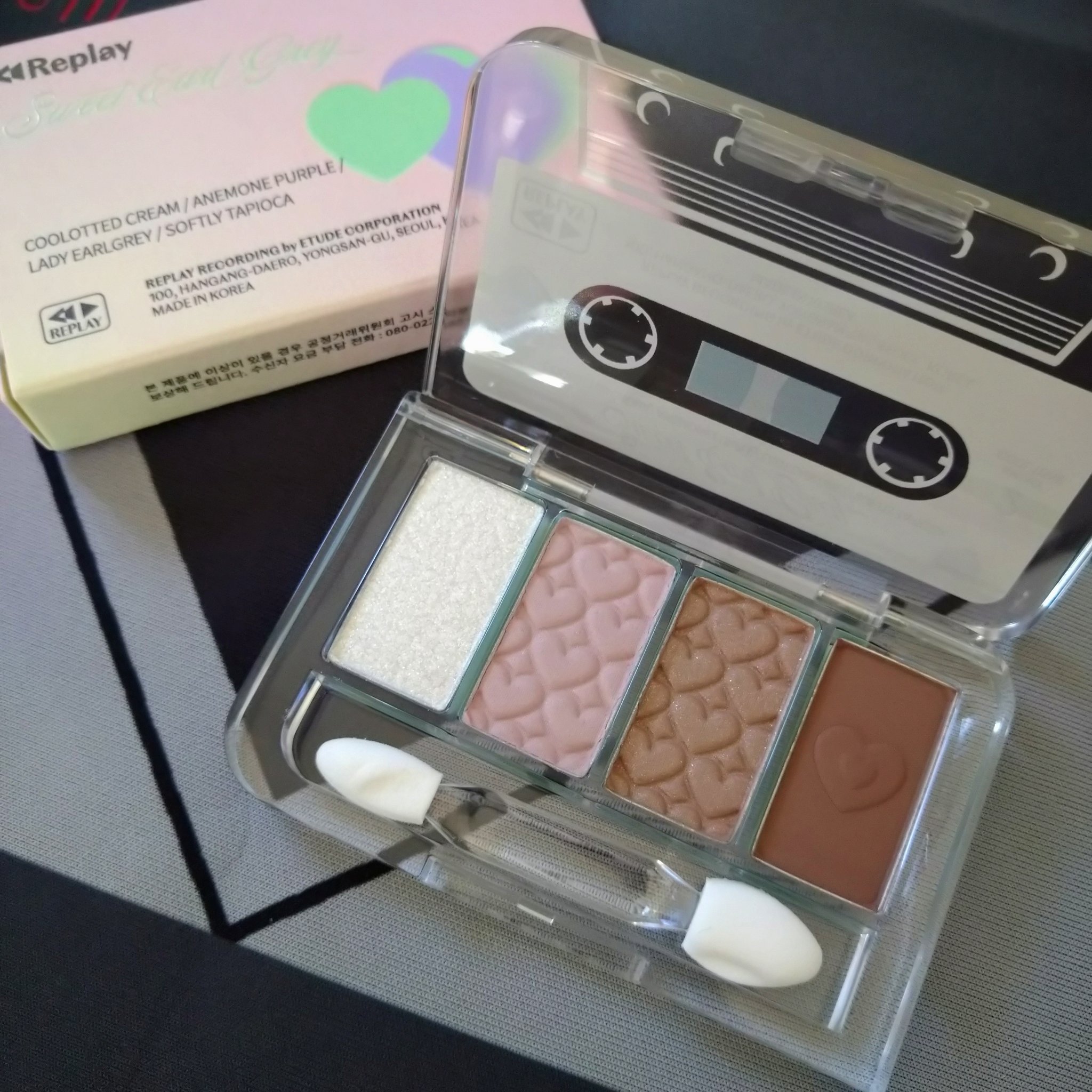 プレイカラーアイズミニ　リプレイコレクション アーユーレディー？/ETUDE/アイシャドウパレットを使ったクチコミ（1枚目）