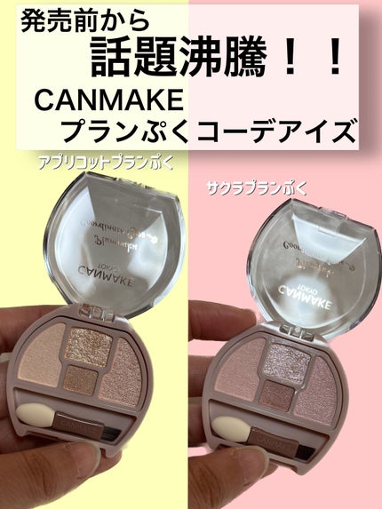 プランぷくコーデアイズ/キャンメイク/パウダーアイシャドウを使ったクチコミ(1枚目)