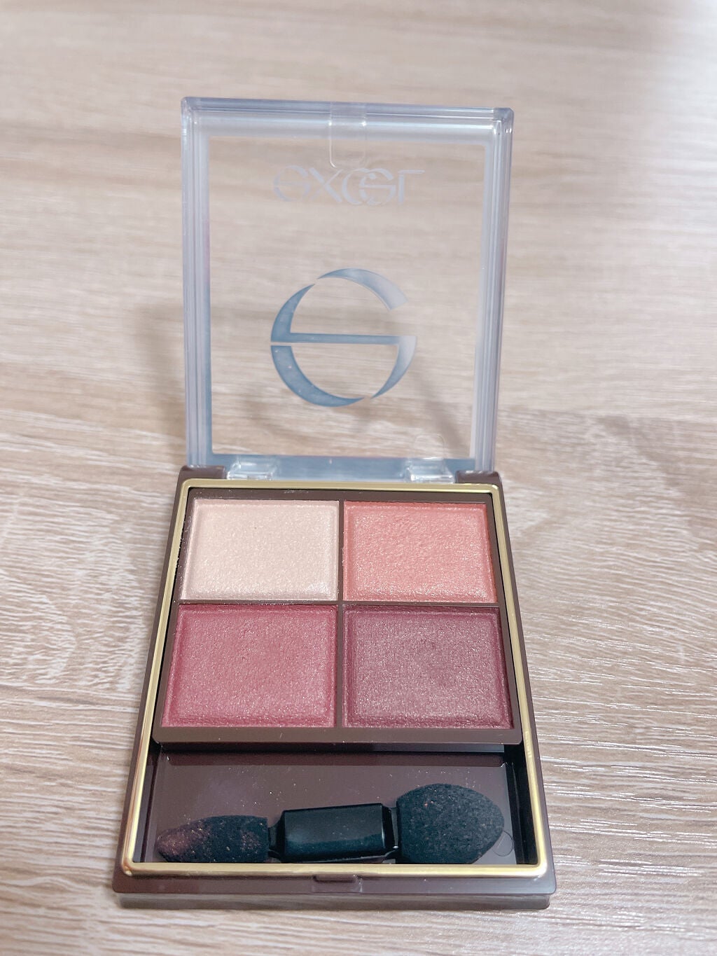 スキニーリッチシャドウ/excel/アイシャドウパレットを使ったクチコミ(2枚目)