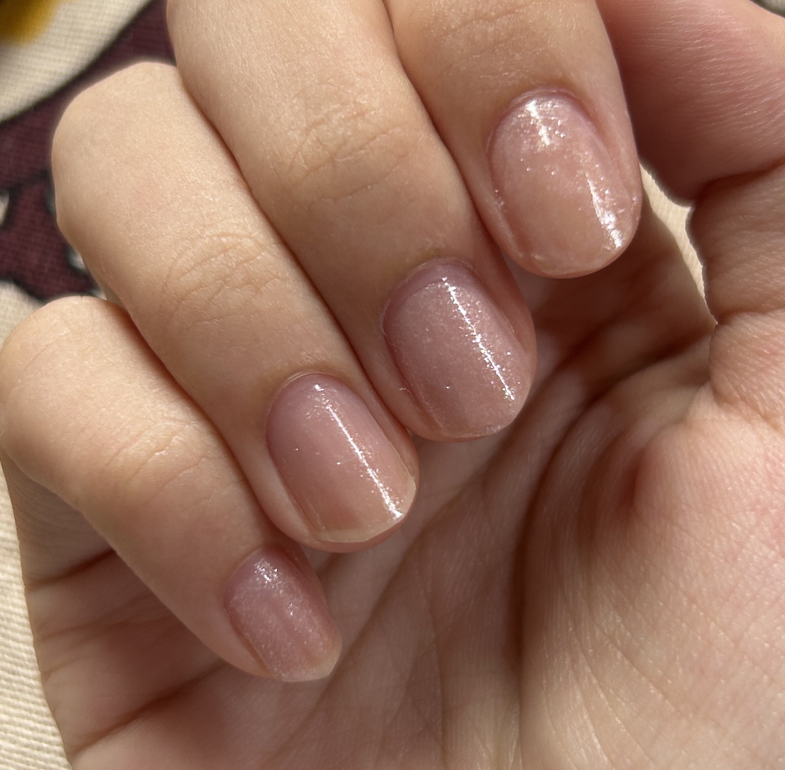 ナチュラルネイルカラーN 114 フラワーペタル/デュカート/マニキュアを使ったクチコミ（2枚目）