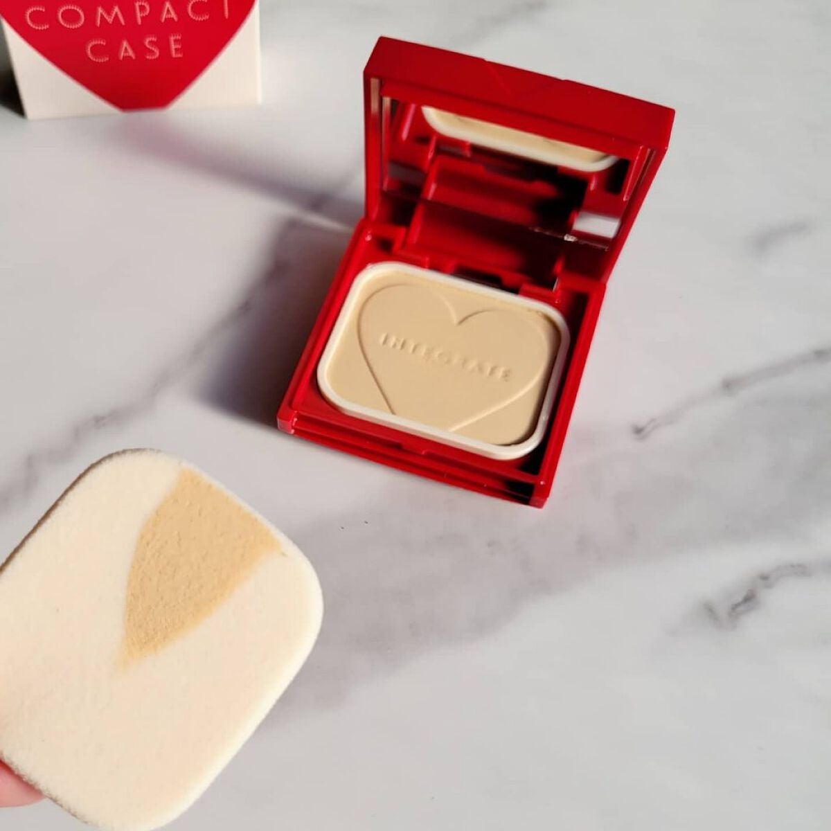 プロフィニッシュファンデーション/インテグレート/パウダーファンデーションを使ったクチコミ(3枚目)