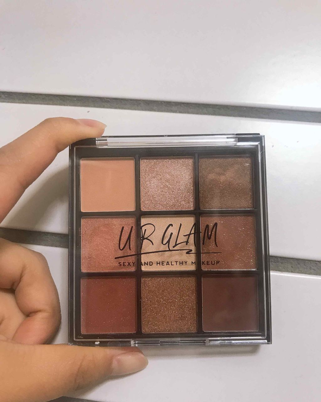 UR GLAM BLOOMING EYE COLOR PALETTE/U R GLAM/アイシャドウパレットを使ったクチコミ(1枚目)