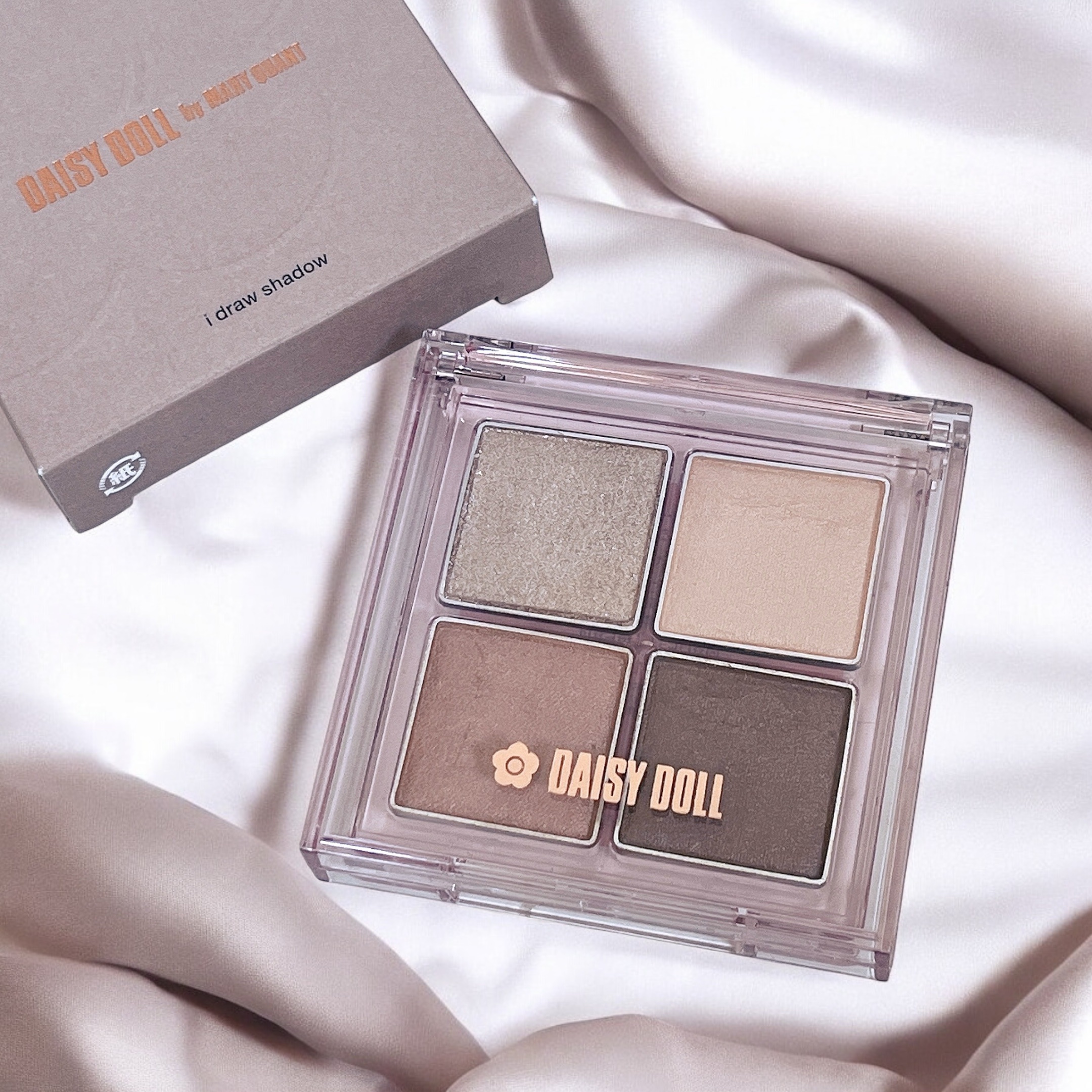 デイジードール アイ ドロー シャドウ 02 クリーミーモカ/DAISY DOLL by MARY QUANT/アイシャドウパレットを使ったクチコミ（1枚目）