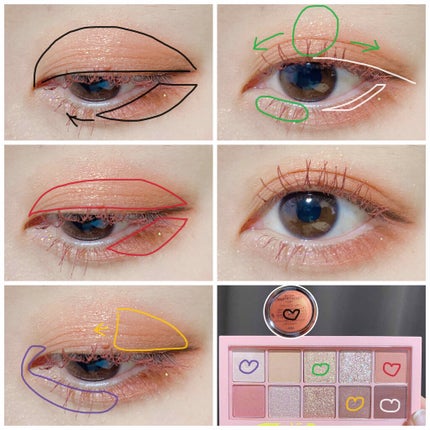 プロ アイ パレット/CLIO/アイシャドウパレットを使ったクチコミ(2枚目)