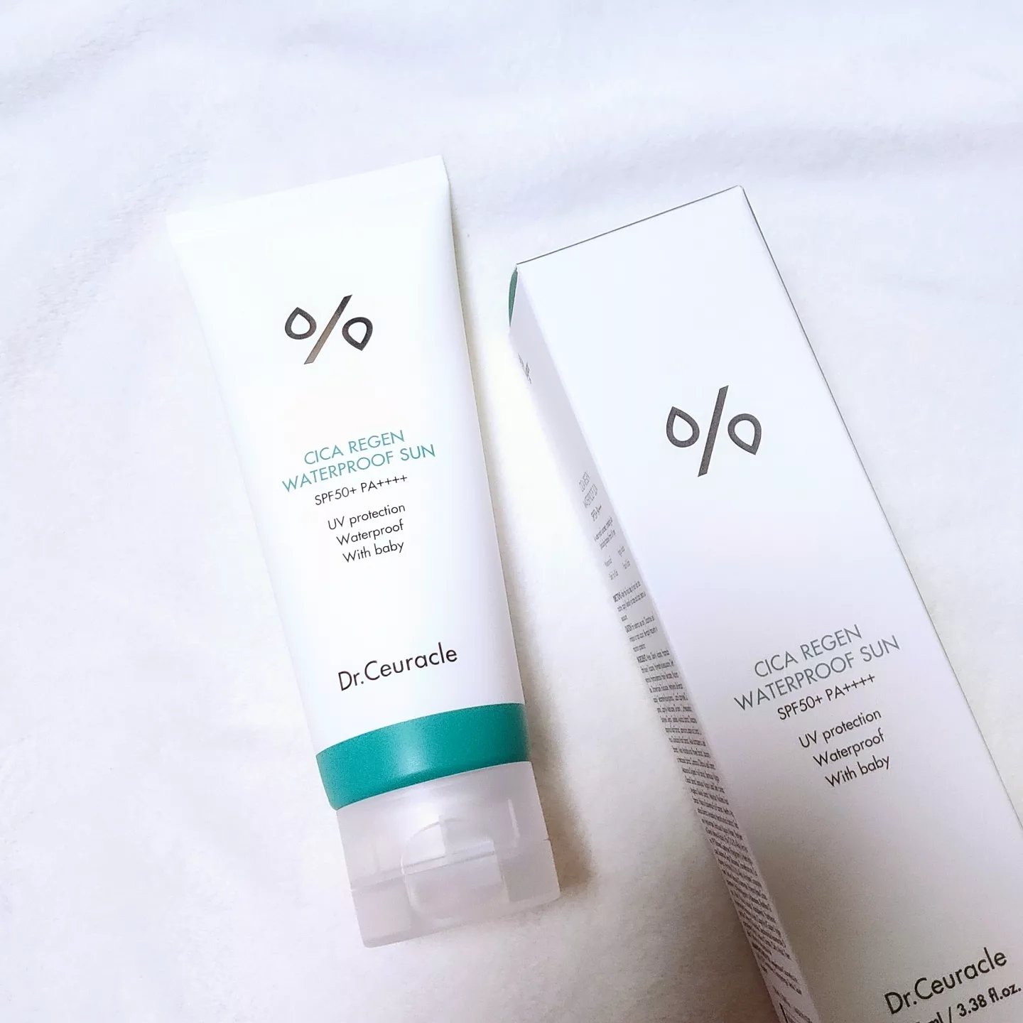 シカリジェンウォータープルーフサン/Dr.Ceuracle/日焼け止めクリームを使ったクチコミ（1枚目）