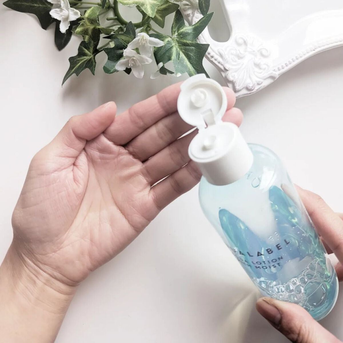 アクアローション (さっぱり・しっとり)/アクアレーベル/化粧水を使ったクチコミ(4枚目)