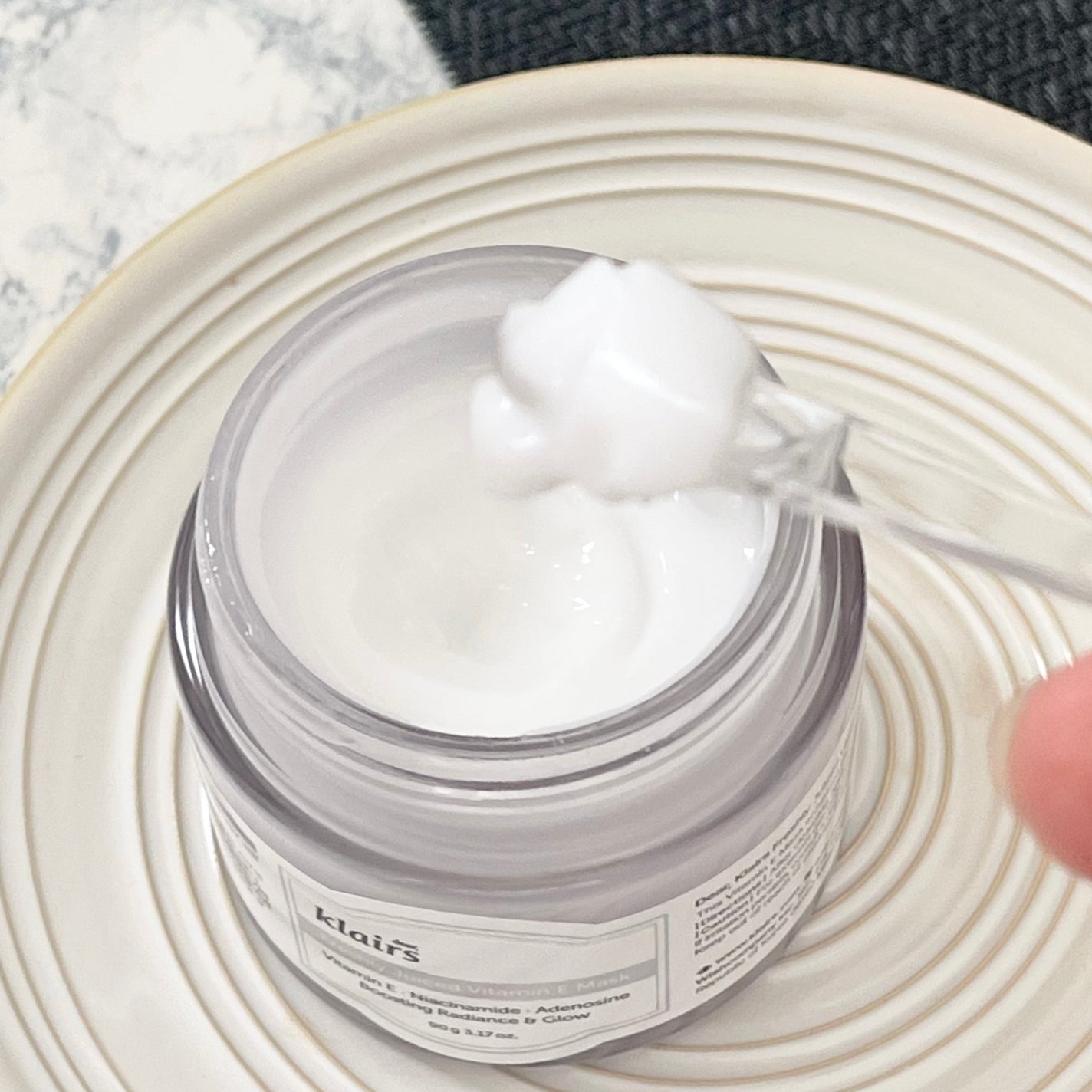 フレッシュリージュースドビタミンEマスク(90g)/Klairs/フェイスクリームを使ったクチコミ(3枚目)