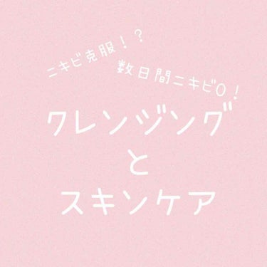 なにをやってもなくならないなら、もう全部やめちまえ！

そんなやけくそな気持ちで始めたスキンケア方法。
お肌の調子がとっても良くなったので、皆さんにおすすめしていきたいと思います！


【クレンジング】