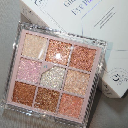グリッターペディアアイパレット/unleashia/アイシャドウパレットを使ったクチコミ(1枚目)