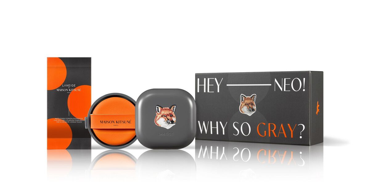 LANEIGE ネオクッション マット メゾンキツネ2022 キーリングセット