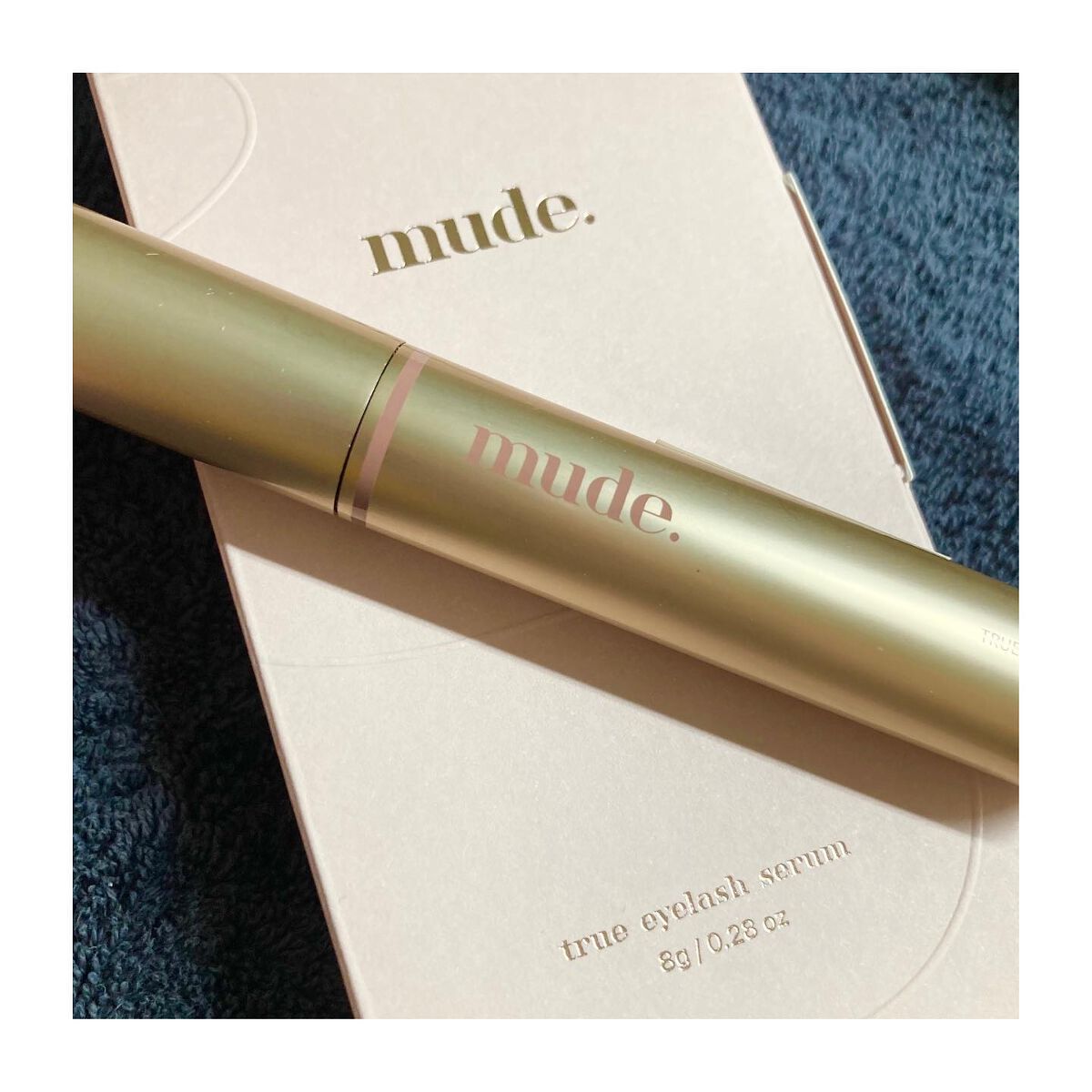 トゥルーアイラッシュセラム/mude./まつげ美容液を使ったクチコミ（1枚目）
