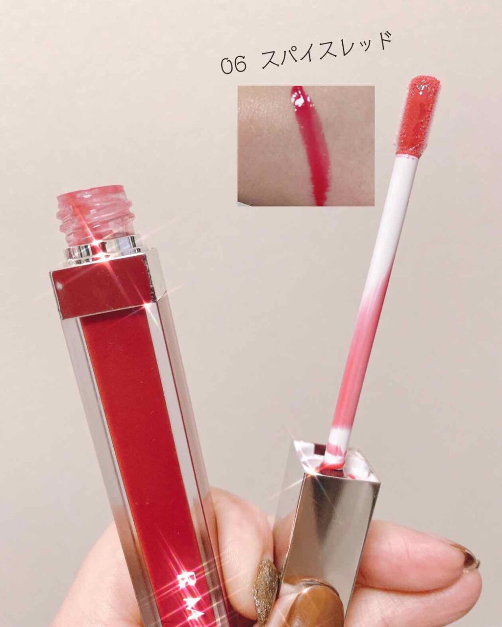 RMK カラーリップグロス/RMK/リップグロスを使ったクチコミ（2枚目）