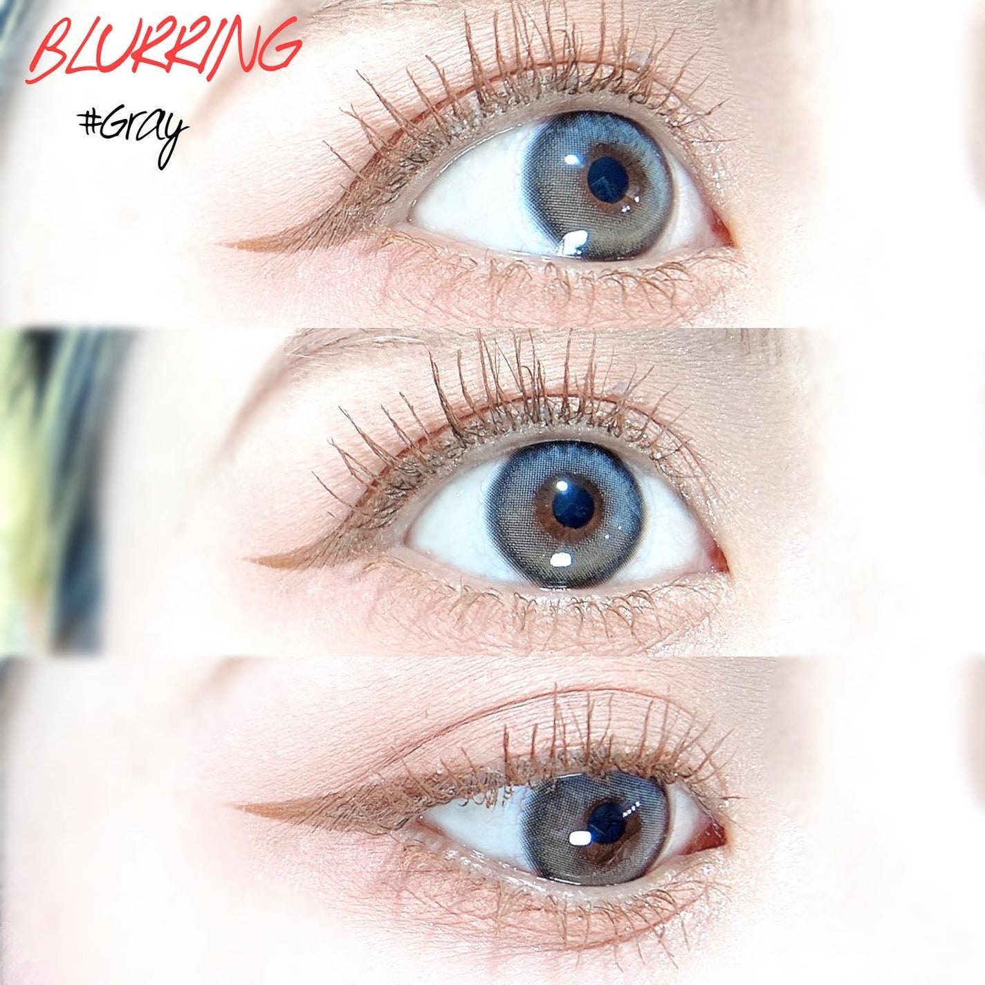 ブラーリング/OLOLA/カラーコンタクトレンズを使ったクチコミ(4枚目)