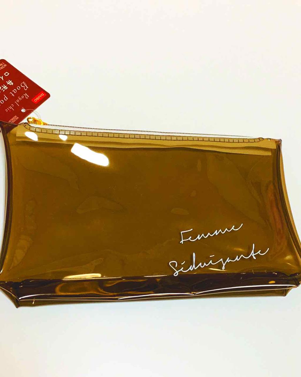 フラットポーチ ロイヤルシック DAISO