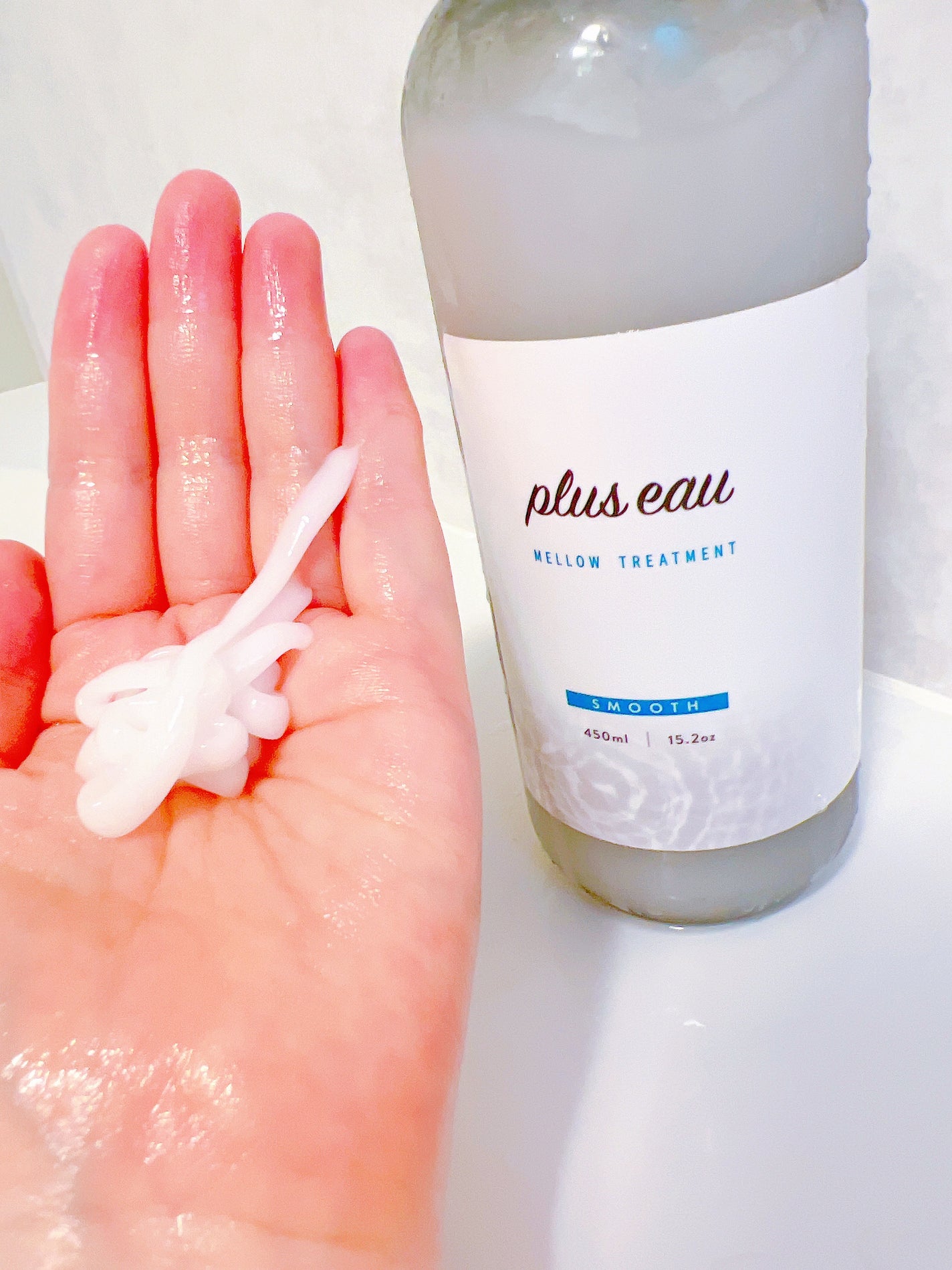 メロウシャンプー/メロウトリートメント/plus eau/市販シャンプーを使ったクチコミ(3枚目)