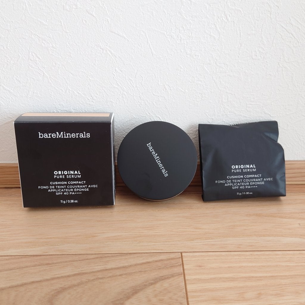 オリジナル ピュア セラム カバーアップ クッション/bareMinerals/クッションファンデーションを使ったクチコミ(1枚目)