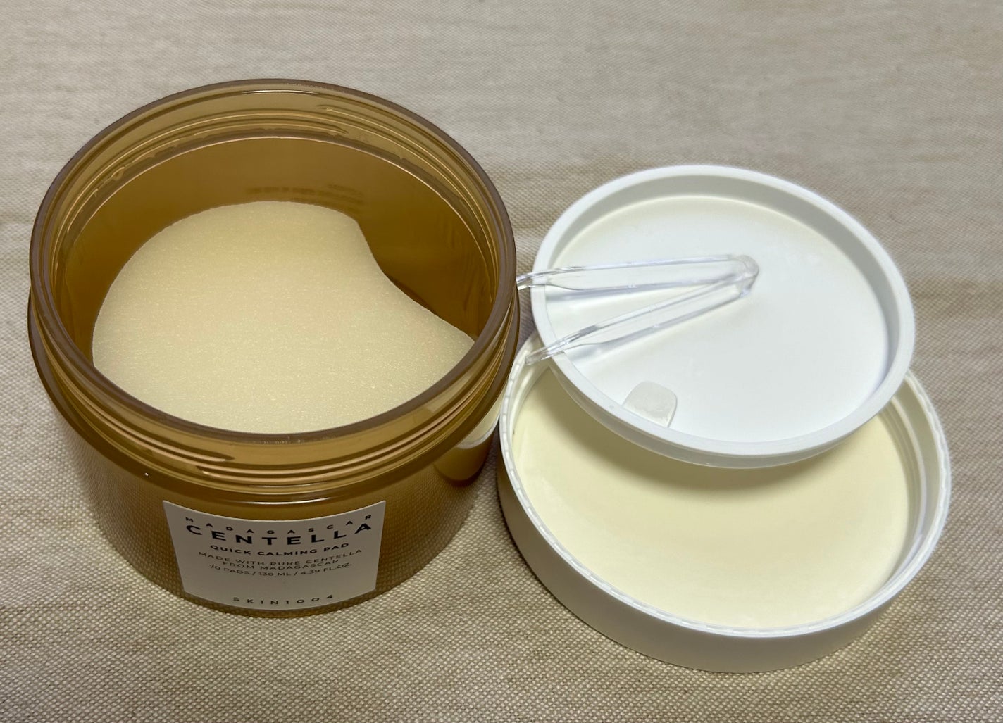 センテラ クイックカーミングパッド/SKIN1004/トナーパッドを使ったクチコミ(1枚目)