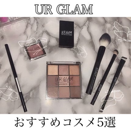UR GLAM BLOOMING EYE COLOR PALETTE/U R GLAM/アイシャドウパレットを使ったクチコミ(1枚目)