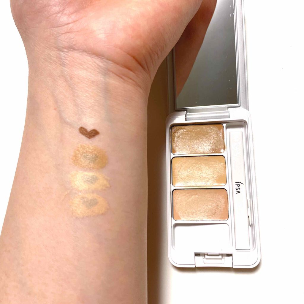 クリエイティブコンシーラー/IPSA/パレットコンシーラーを使ったクチコミ（2枚目）