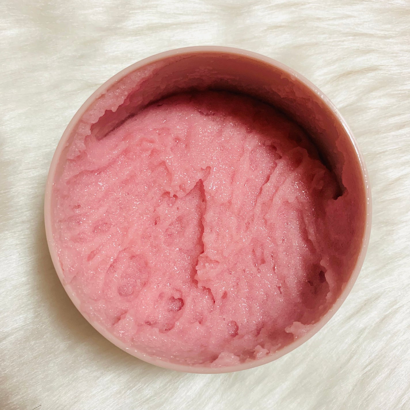 Q+Me スウィート ボム タラソ スクラブ/AGARISM/バスト・ヒップケアを使ったクチコミ(2枚目)