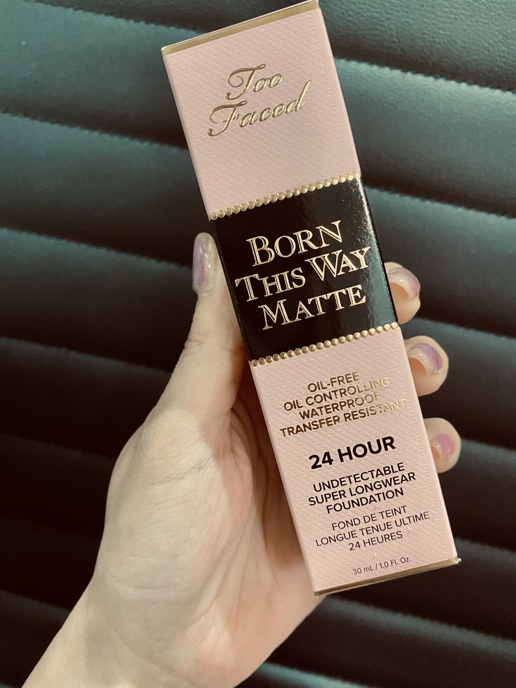 ボーン ディス ウェイ アンディテクタブル 24H マット ファンデーション/Too Faced/リキッドファンデーションを使ったクチコミ（2枚目）