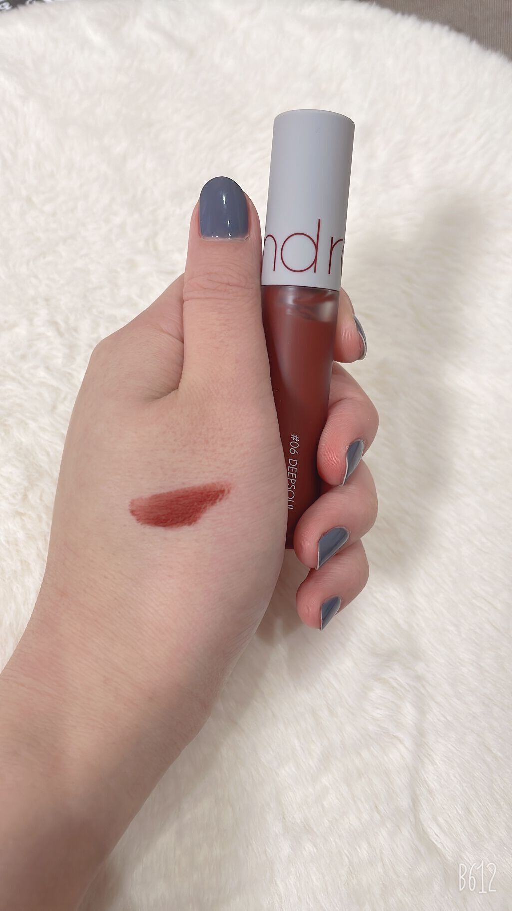 ゼロベルベットティント/rom&amp;nd/リップティントを使ったクチコミ（2枚目）