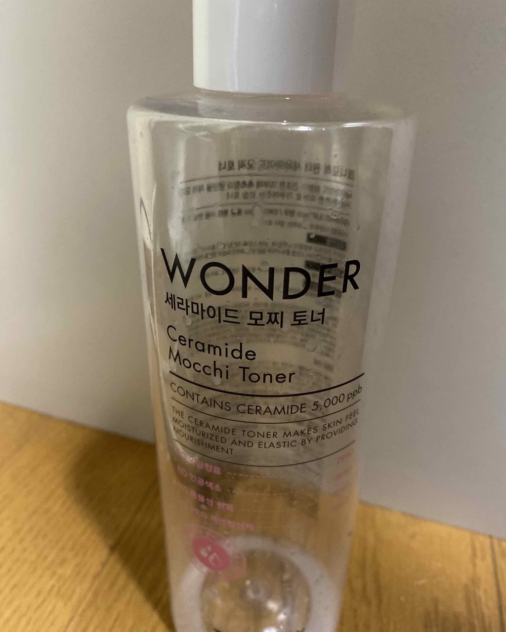 Wonder Ceramide Mochi Toner(トニーモリーワンダーCモチトナー)/TONYMOLY/化粧水を使ったクチコミ(1枚目)