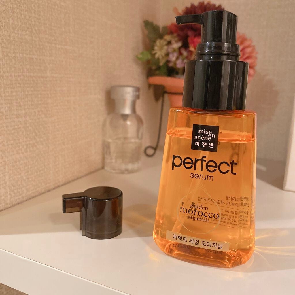 パーフェクト セラム オリジナル/miseenscene/ヘアオイルを使ったクチコミ(2枚目)