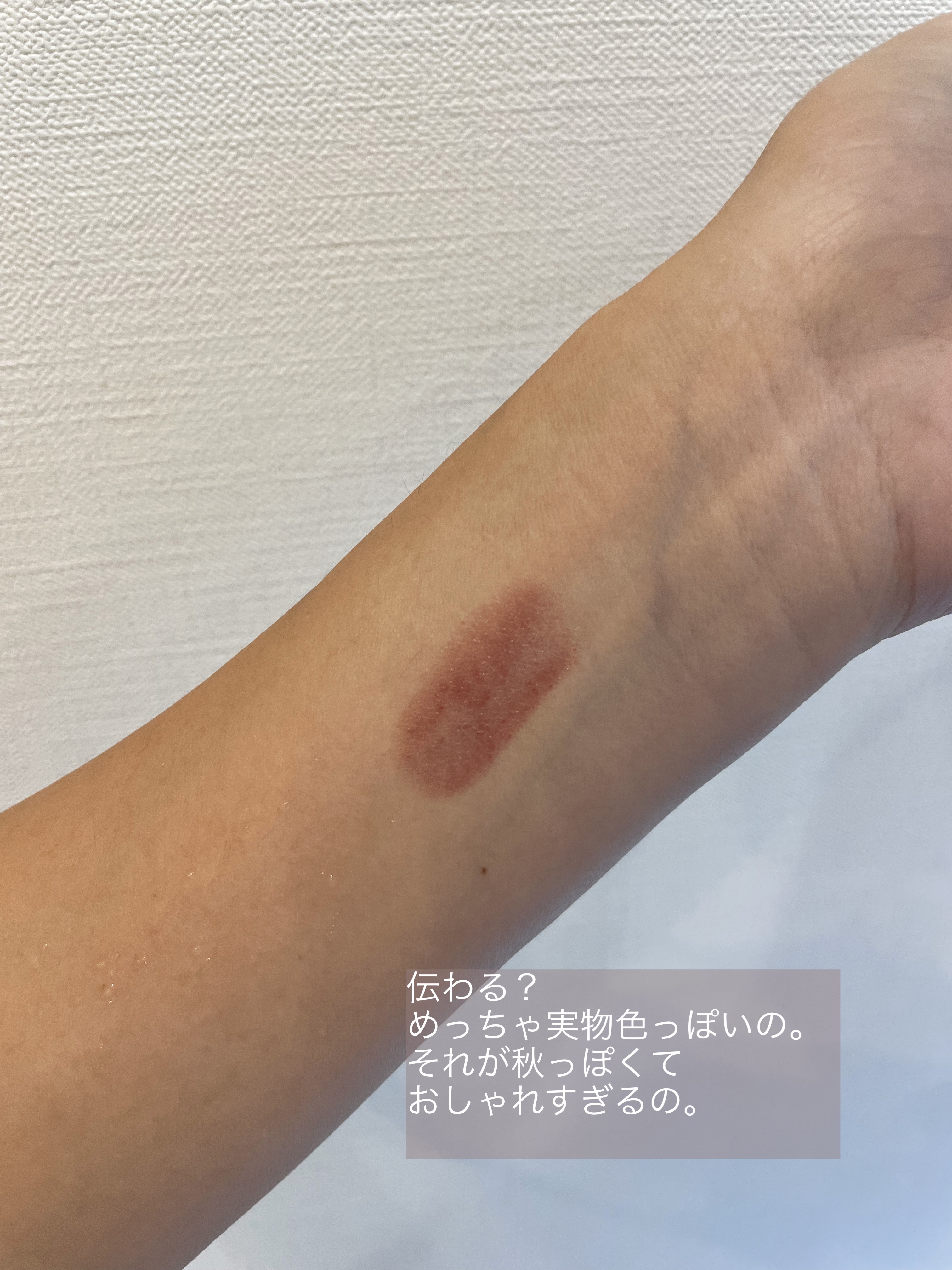 ＆be シアーリップ 【コラボカラー・限定】ラズベリーブラウン/＆be/口紅を使ったクチコミ（3枚目）