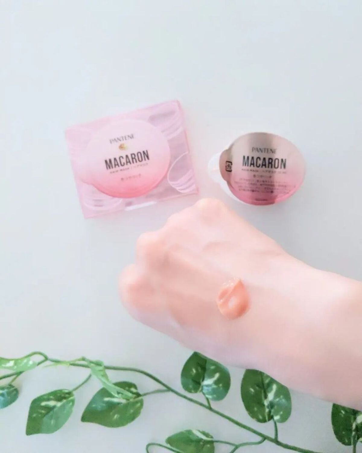 パンテーンマカロン ヘアマスク 色つやリッチ/パンテーン/ヘアマスク・ヘアパックを使ったクチコミ(4枚目)