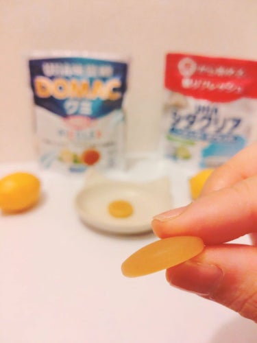 UHA味覚糖 DOMACグミのクチコミ「💎UHA味覚糖　DOMACグミ

マスク生活にぴったりな新商品😷

「噛む」ことに着目した高弾.....」（2枚目）